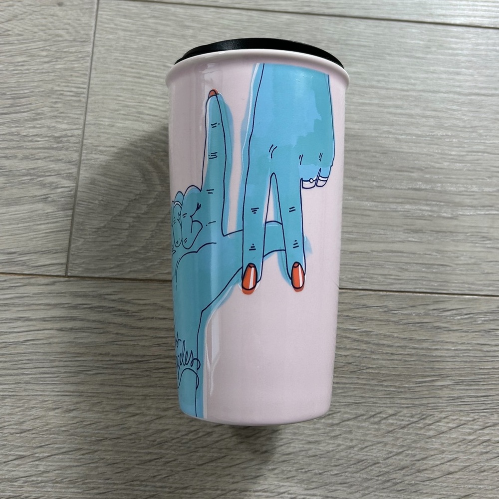 Starbucks Los Angeles Dodgers LA 2017 Limited 12oz Ceramic Travel Mug